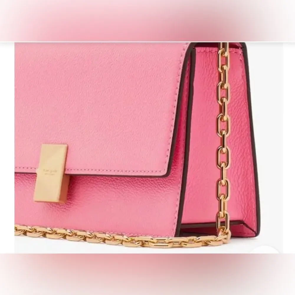 Kate Spade ♠️ Pink Leather Crossbody Bag; New with dust bag! PERFECT CONDITION!